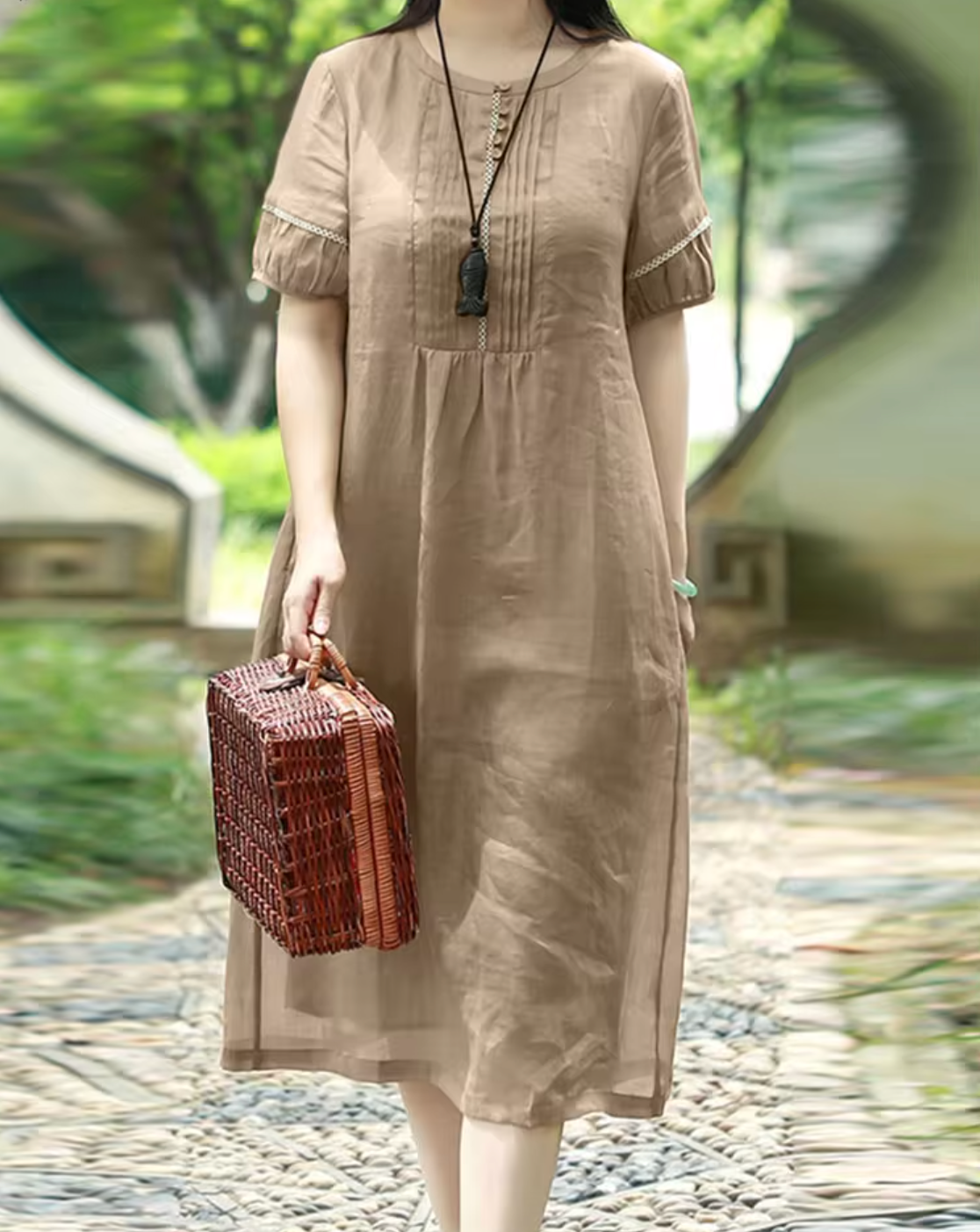 Luxe Tania Midi Dress Designer Edit
