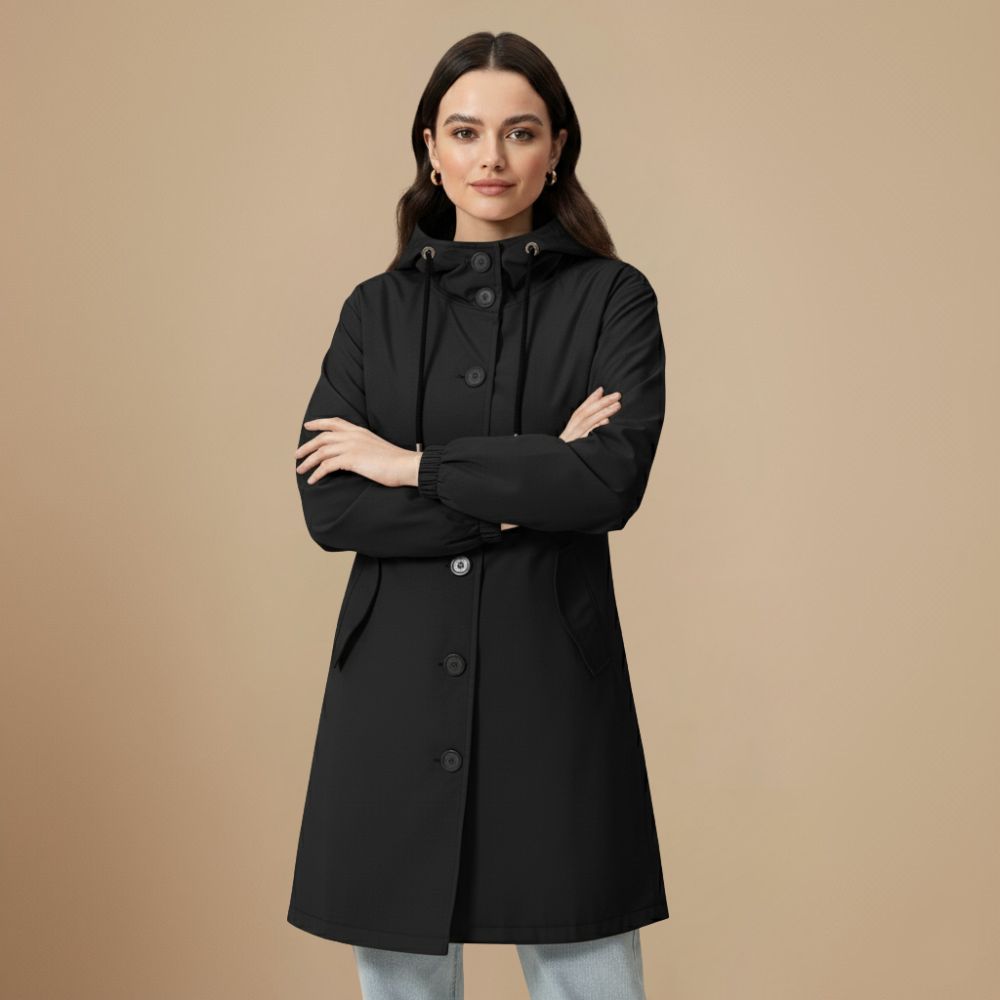Loose-Fit Hooded Windbreaker