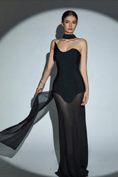 Sheer Mesh Dress