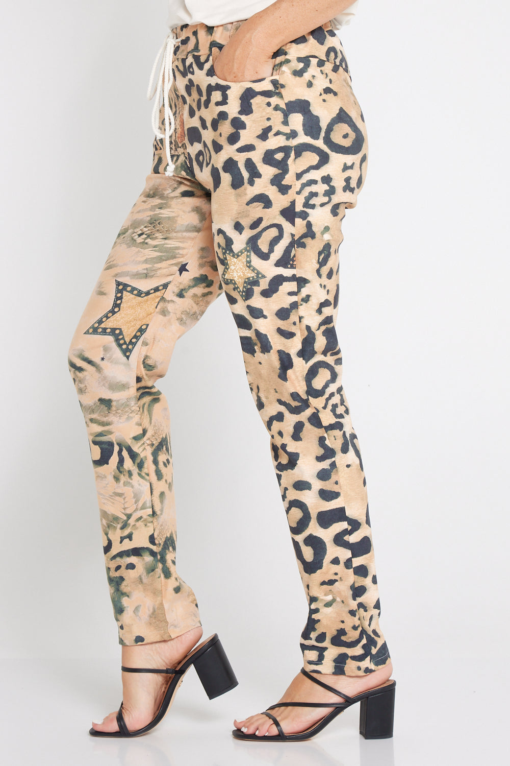 Beth Pants - Cheetah Print