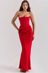 Persephone Off Shoulder Bustier Dress 17