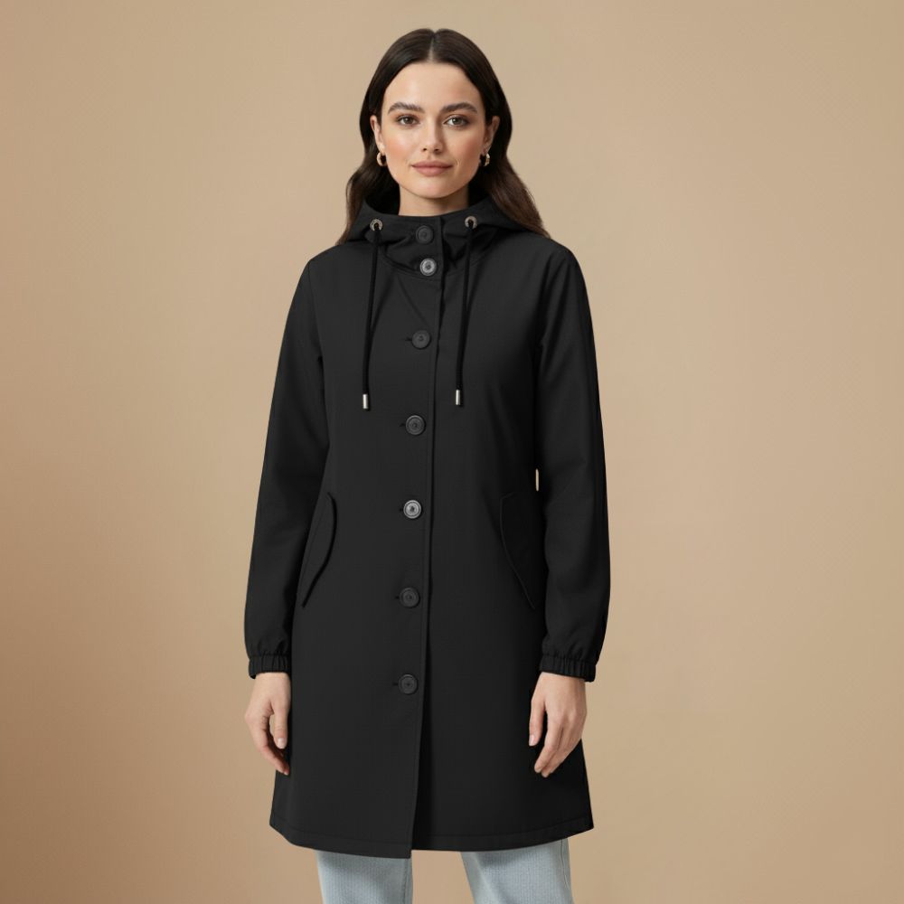 Loose-Fit Hooded Windbreaker