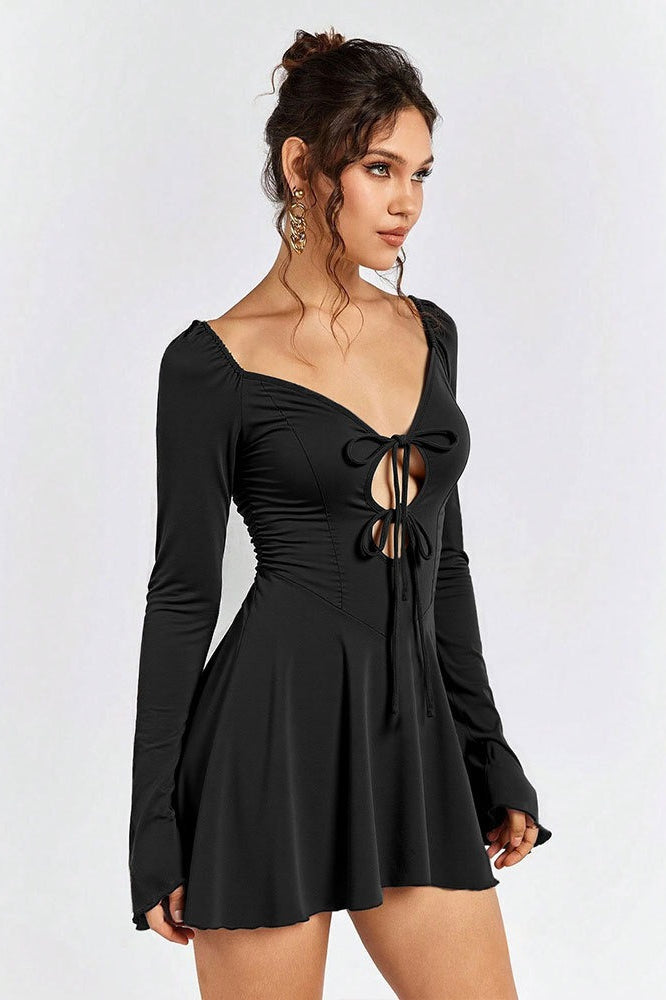 Lace Corset Mini Dress