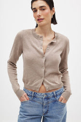 Essential Round Neck Cardigan