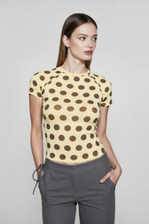 Polka Dot Slim T-shirts