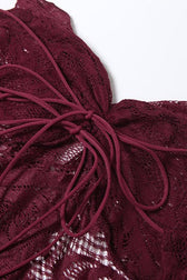 Lace Strapless Party Dress 5