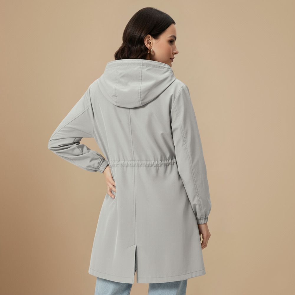 Loose-Fit Hooded Windbreaker
