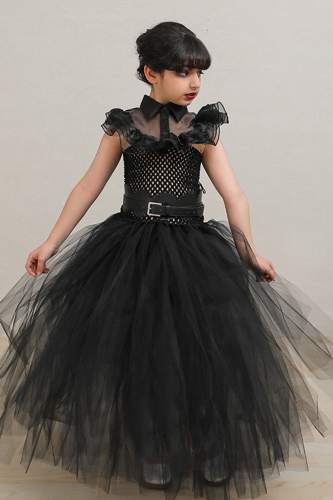 Dark Princess Dress Kid Halloween Costume