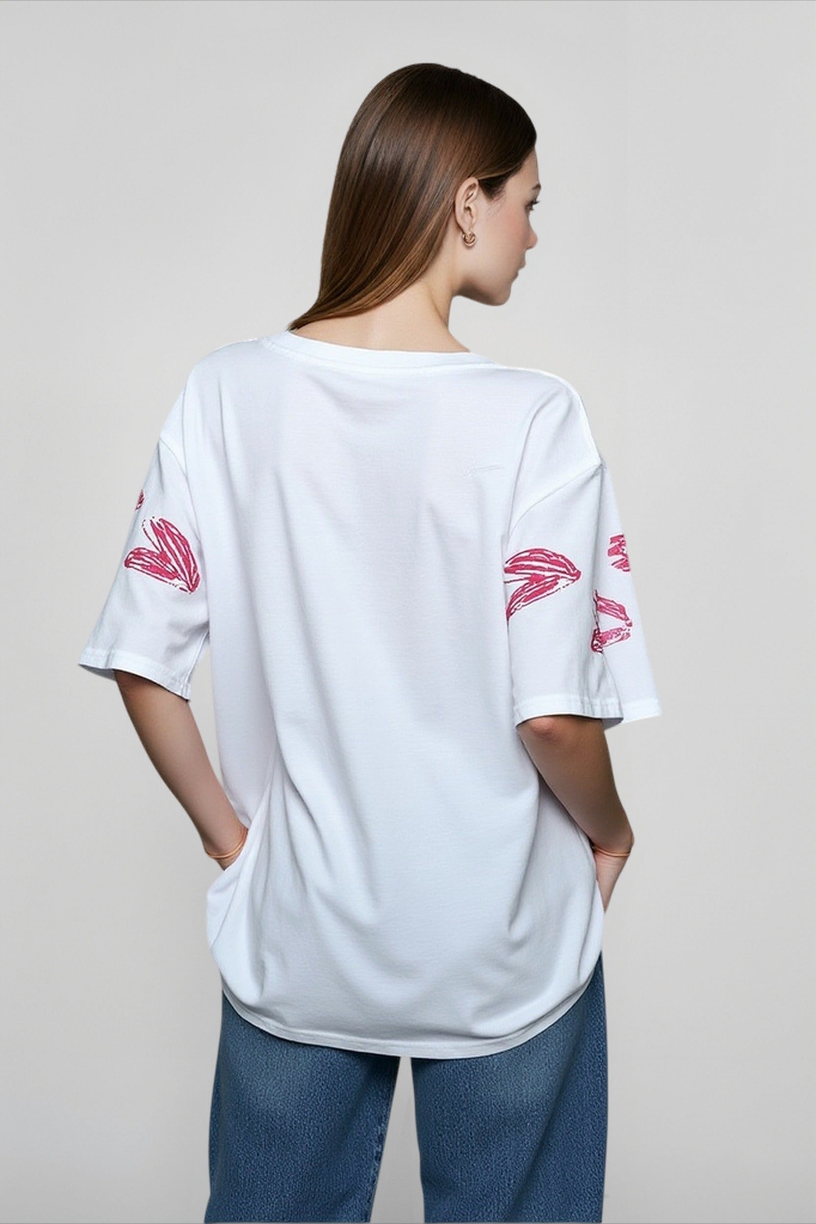 Graphic Heart Top