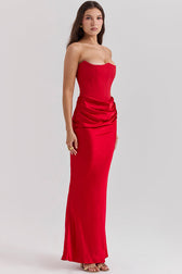 Persephone Off Shoulder Bustier Dress 20