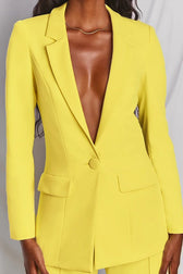 Smart Blazer Pants Office Two Piece Set