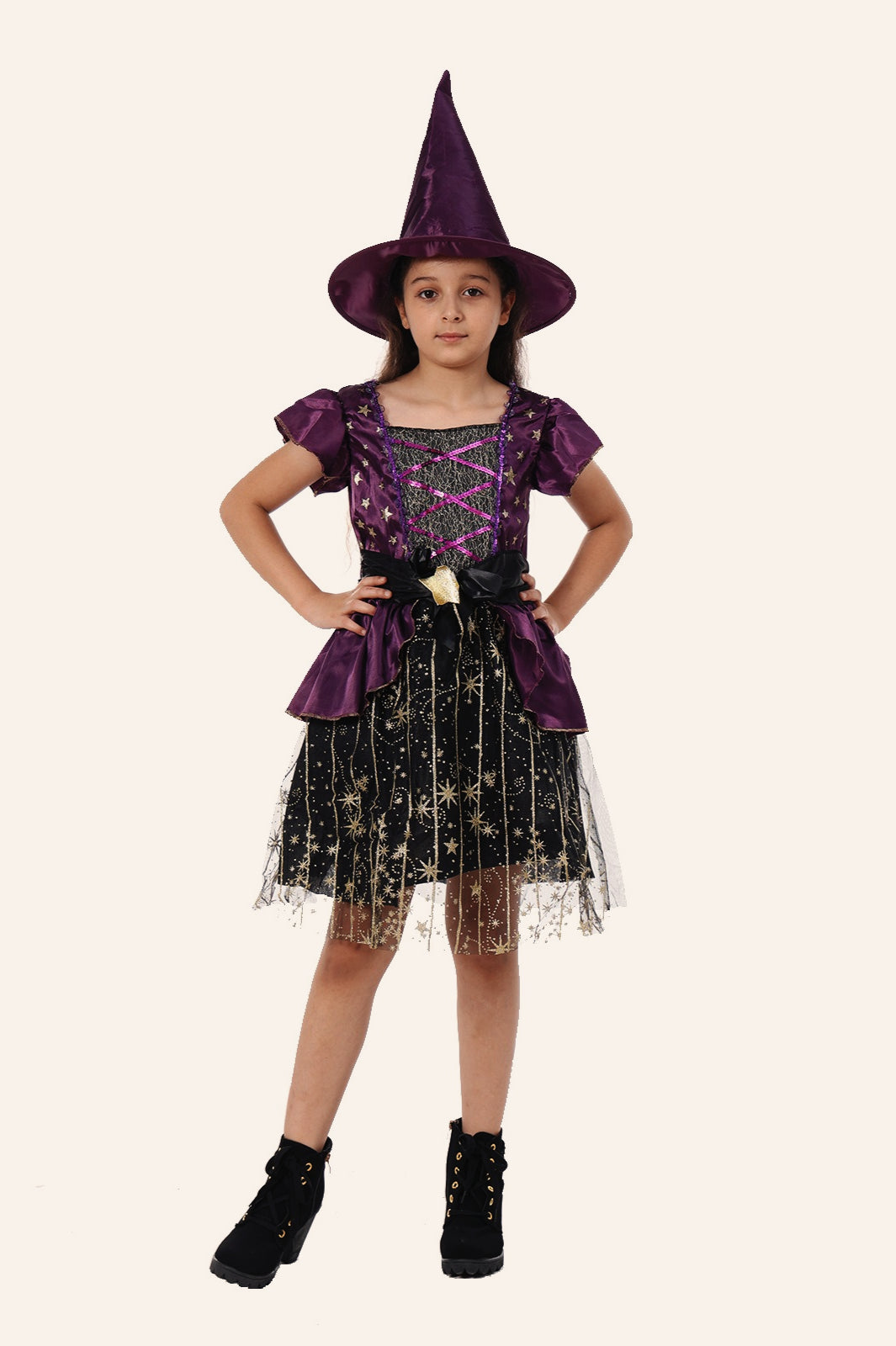 Little Witch Outfit Kid Halloween Costume