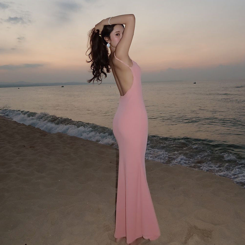 Hellebore Maxi Dress - Pink