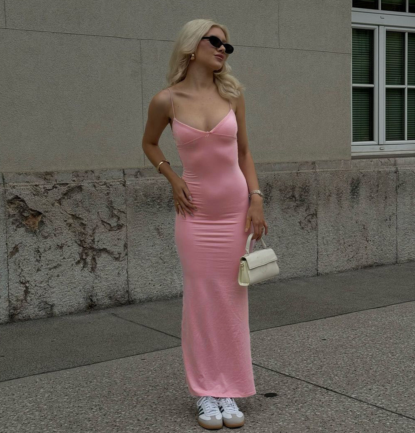 Harrison Maxi Dress - Pink