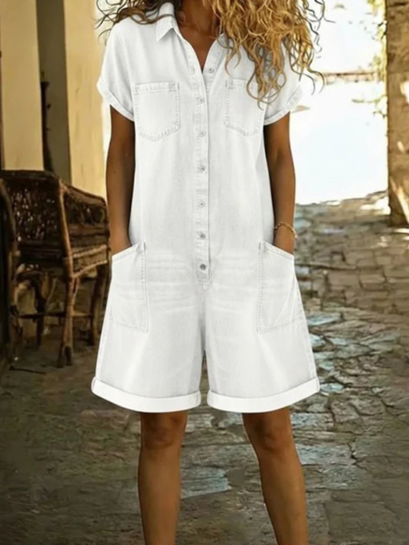 Laverne™ | Relaxed Fit Summer Short Jumpsuit