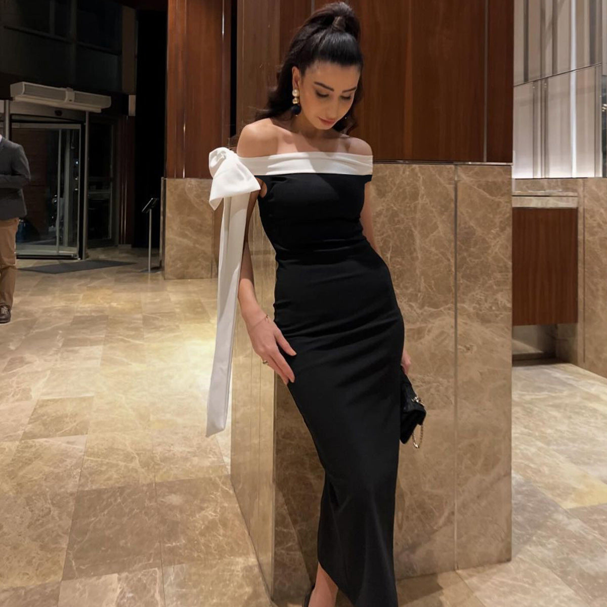 Simms Maxi Dress - Black