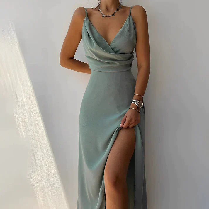 Tea Aesthetic Dress Elevated Occasion Wear