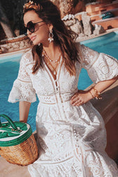 Spend Some Time Lace Midi Dress - 3 Colors 3