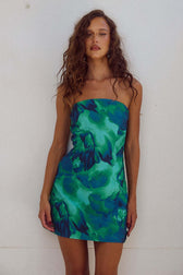 Bodycon Floral Mini Dress