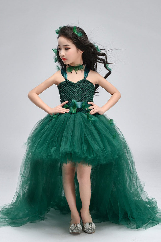 Forest Princess Dress Kid Halloween