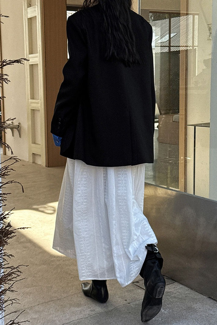 Elegant Casual Colorblock Blazer