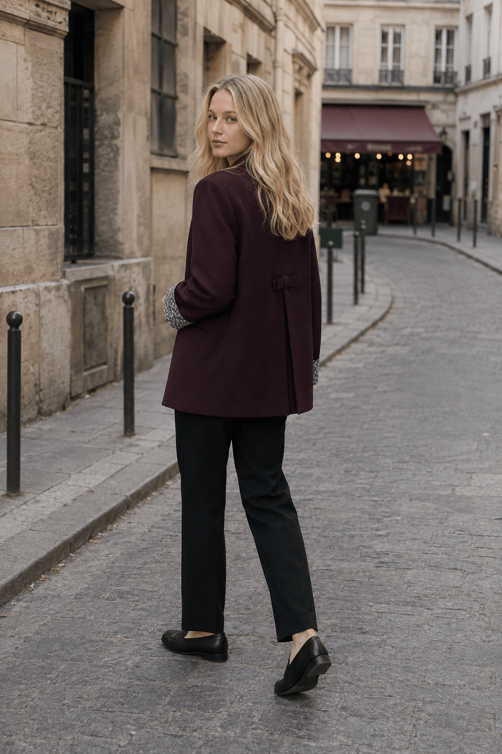 Loose Fit Long Sleeve Blazer