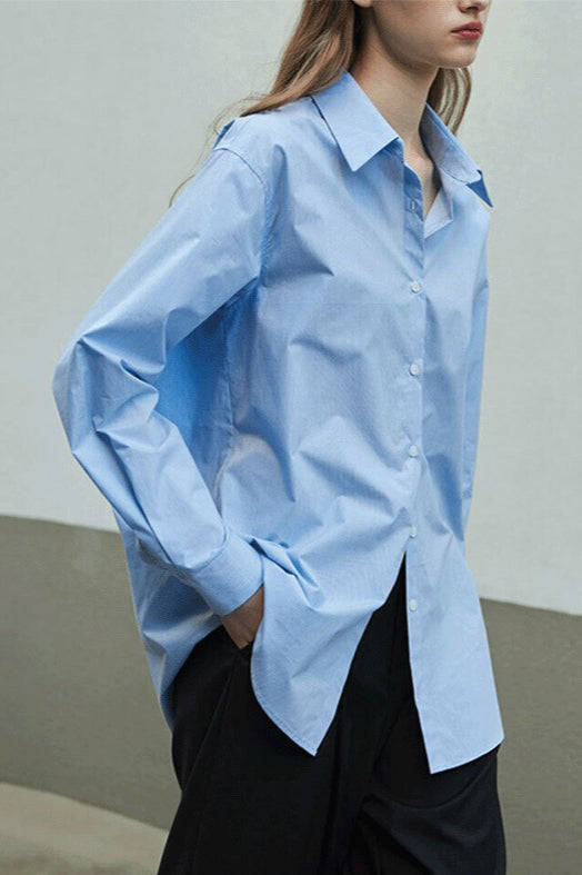 Longline Cotton Blouse