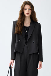 Chic French Inspired Relaxed Blazer