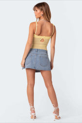 Scallop Lace Fitted Cami Top
