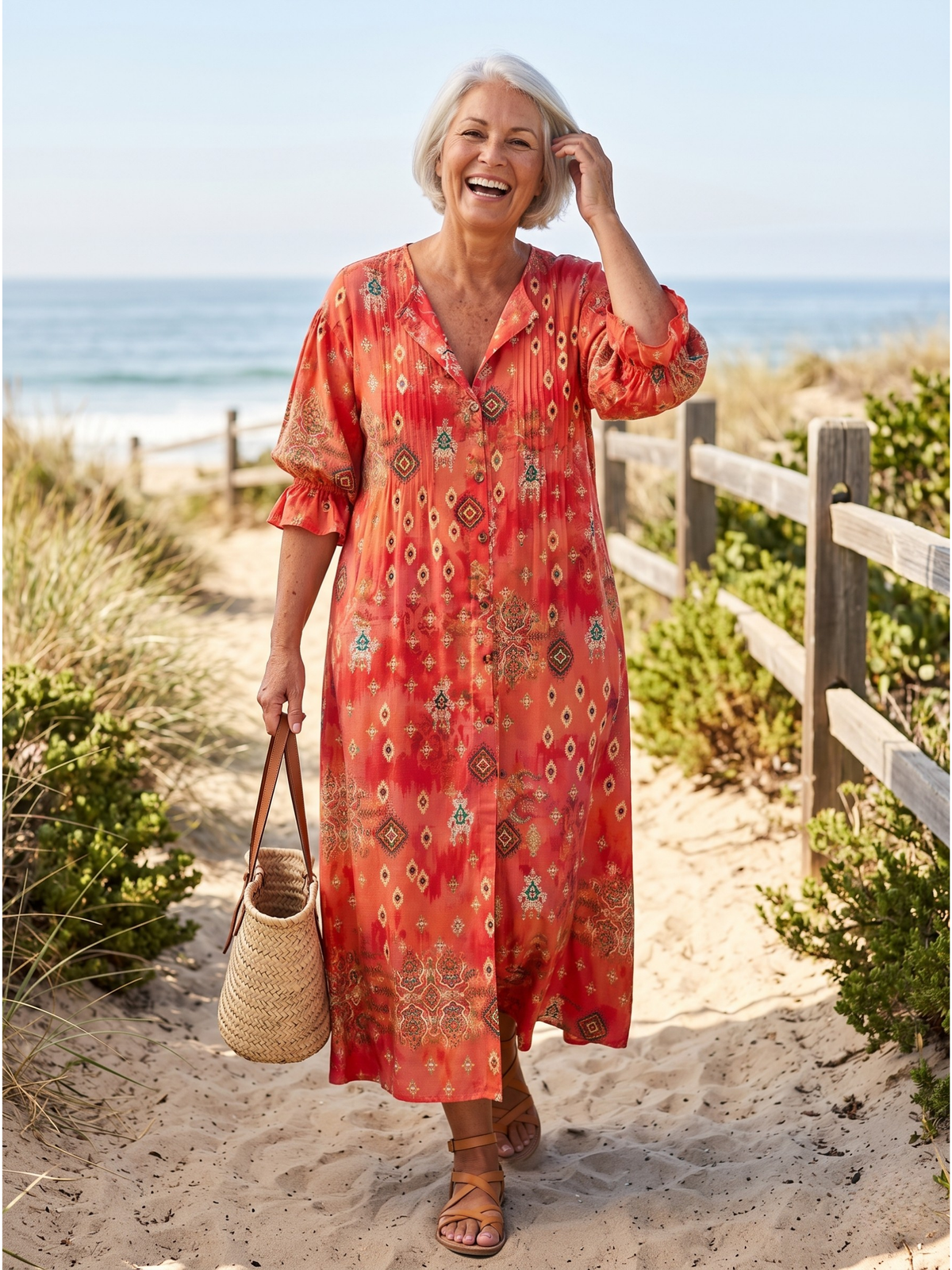 RIMMEY™  - BEACHCOMBER BOHO MAXI DRESS
