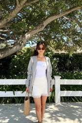 Oversized Lightweight Zip Hoodie