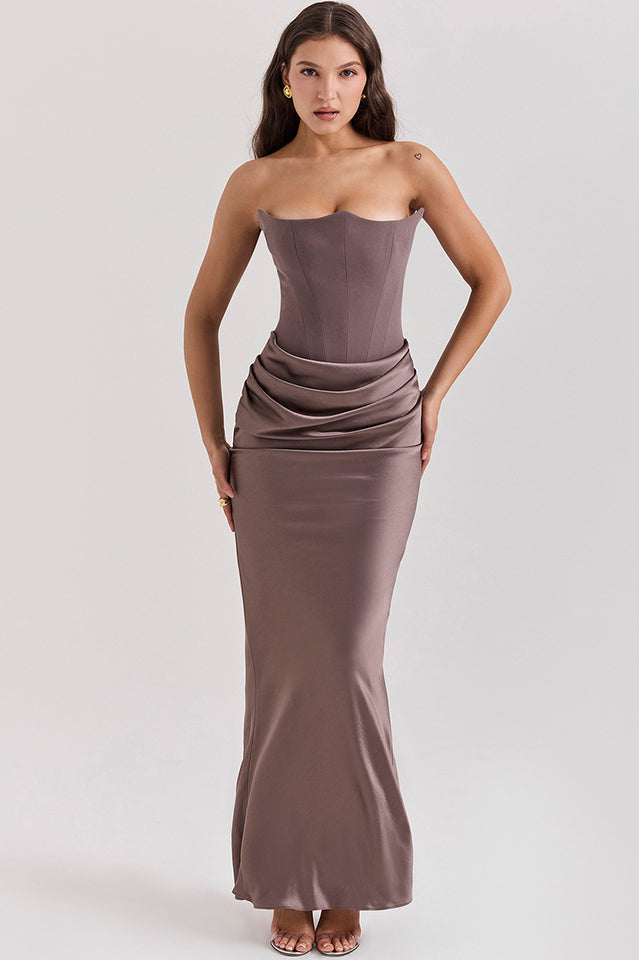 Persephone Off Shoulder Bustier Dress 22