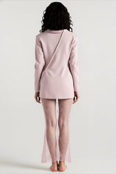 Dusty Pink Long Sleeve Tailored Blazer