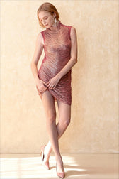 Pink Bandage High-Quality Party Party Dress