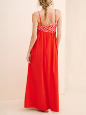 Exquisite Unique Fish-Shaped Charming Top Suspender Midi Dress