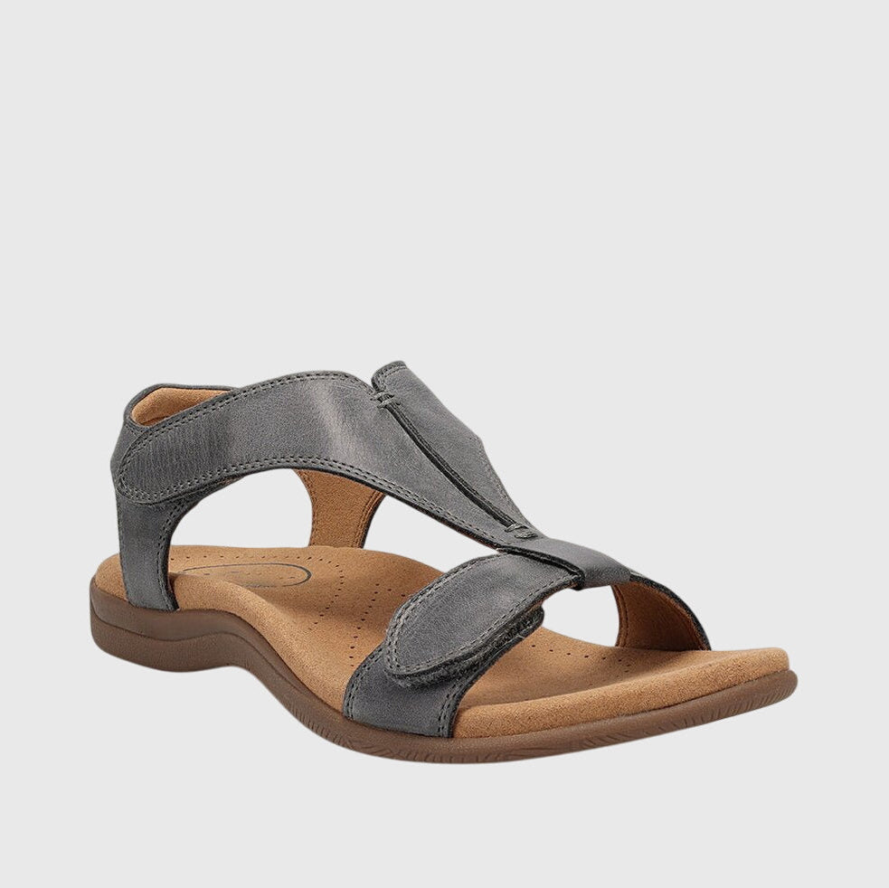 T-Strap Open Toe Ankle Strap Flat Sandals 3