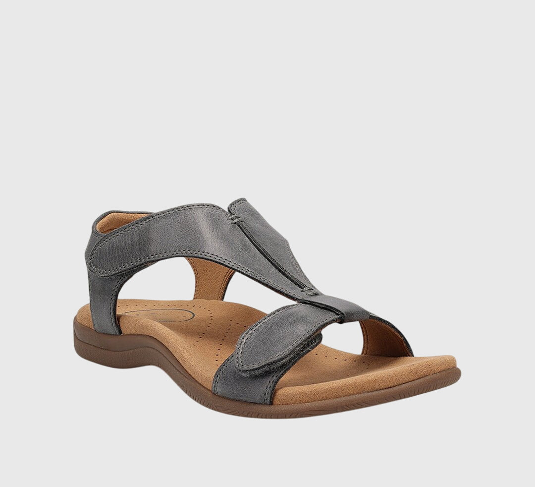T-Strap Open Toe Flat Sandals