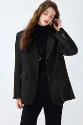 Oversized Retro Tailored Blazer