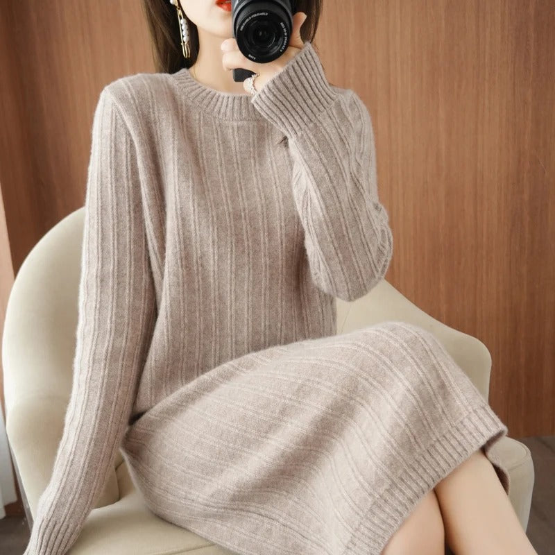 Martina Knitted Dress For Contemporary Dress with Premium Casual Styling