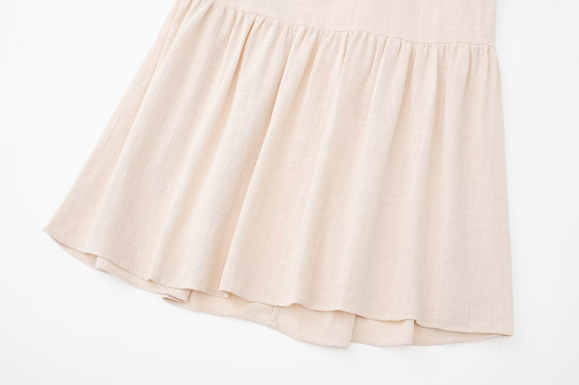 Wide Strap Smocked Round Neck Tiered Gathered Maxi Dress