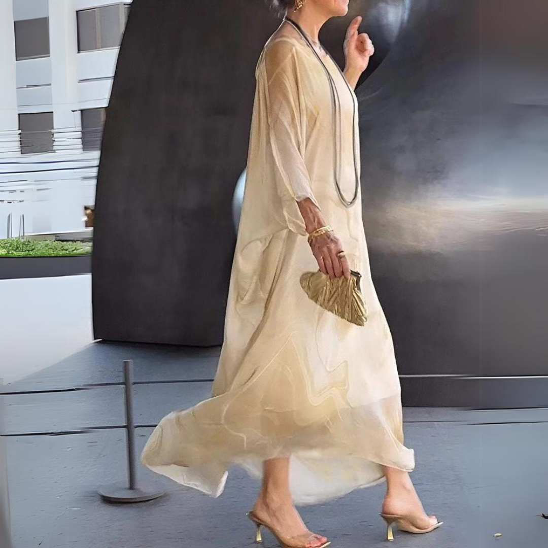 Brooklyn Elevated Silk Chiffon Dress Occasion Wear