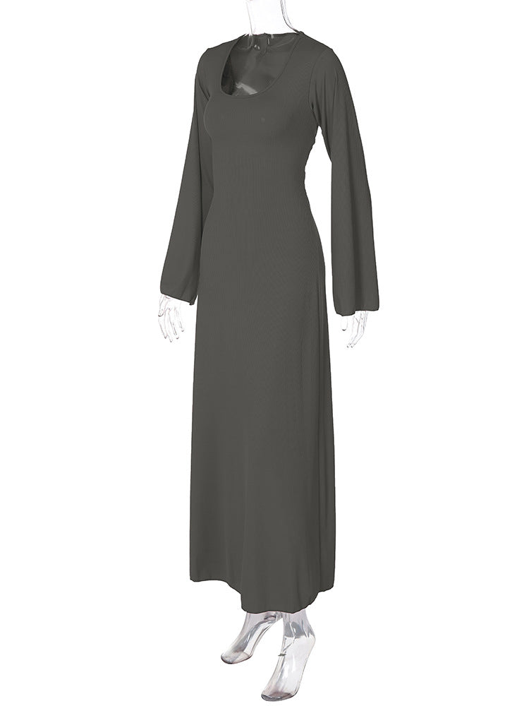 Elizabeth Maxi Dress - Grey