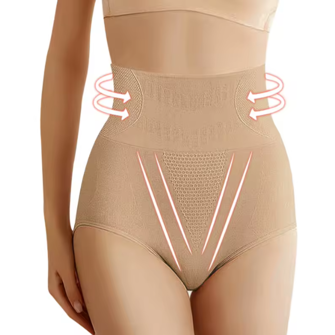 High Waist Tummy Control Shapewear Briefs