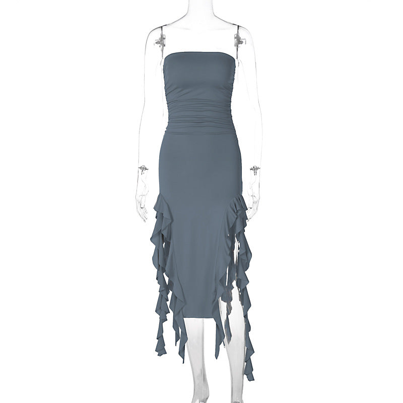 Aliza Mini Dress - Grey