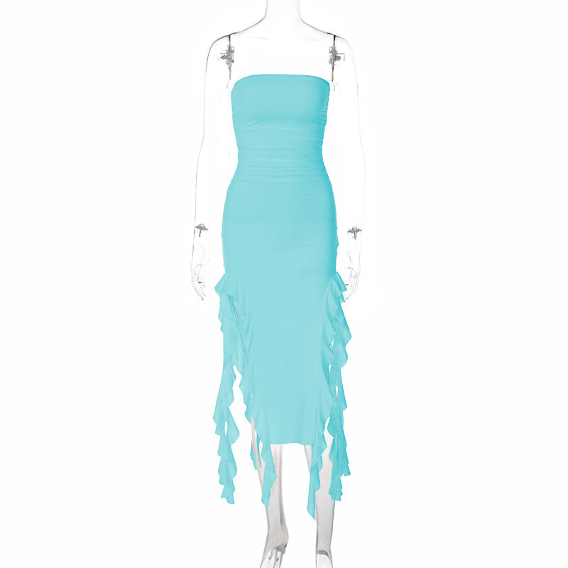 Aliza Mini Dress - Blue