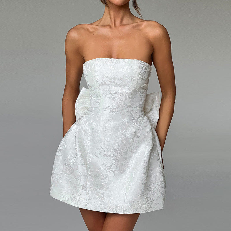 Antalya Mini Dress-White