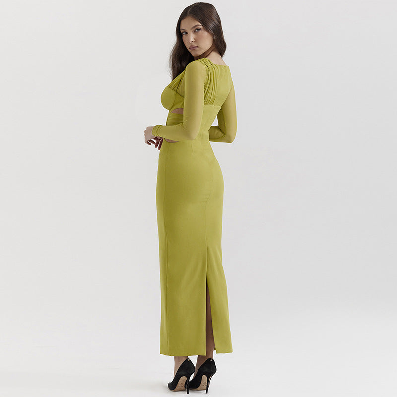 Davina Midi Dress Green