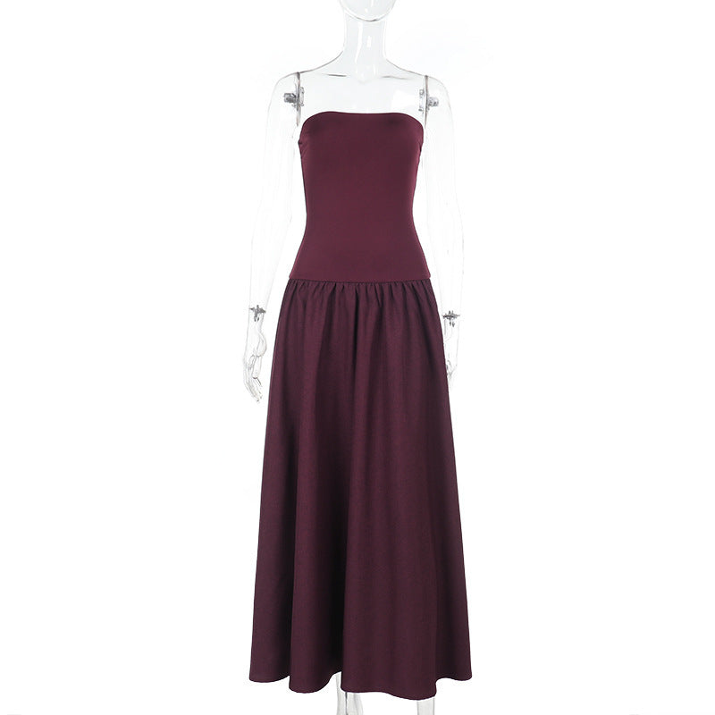 Zoey Maxi Dress - Maroon