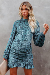 Moody Moment Backless Velvet Mini Dress- 3 Colors 3