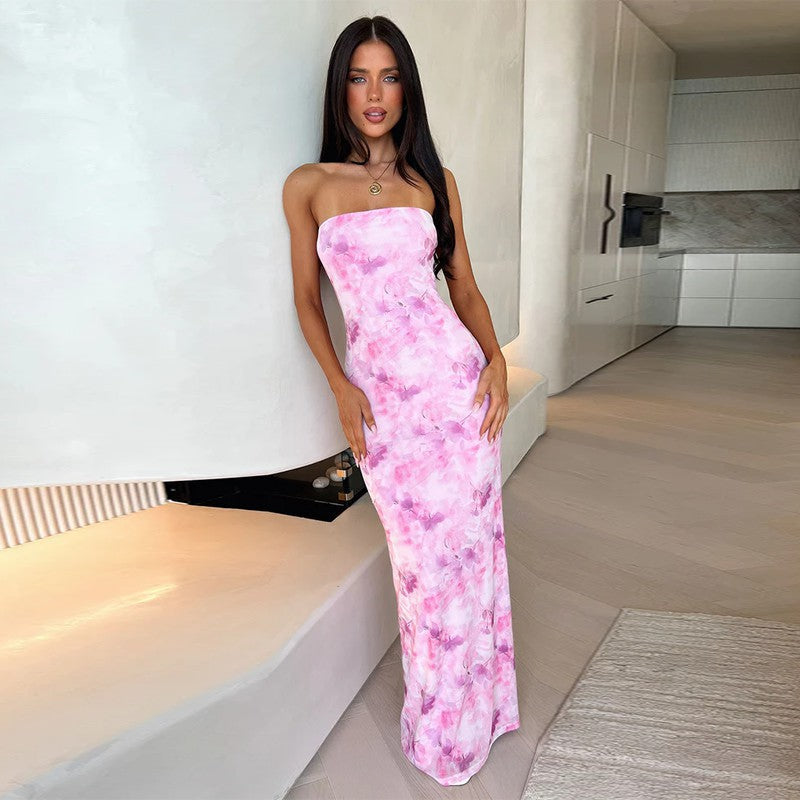 Pires Maxi Dress - Pink